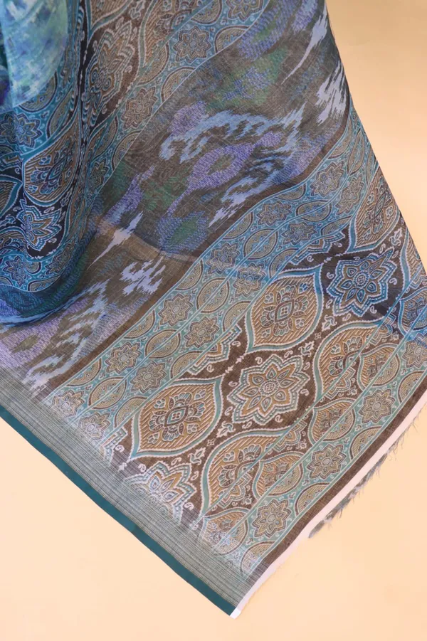 LINEN_FABRIC_DIGITAL_PRINT_SAREE